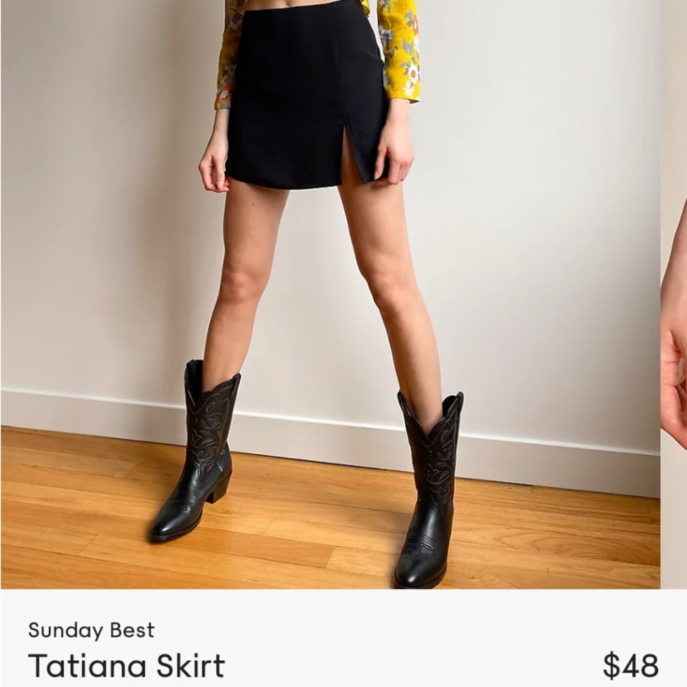 Aritzia Sunday Best Tatiana Skirt